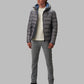 Gray Nylon Men Jacket