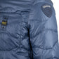 Blue Nylon Men Jacket