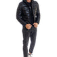 Black Nylon Men Jacket