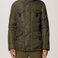Green Polyester Men Jacket