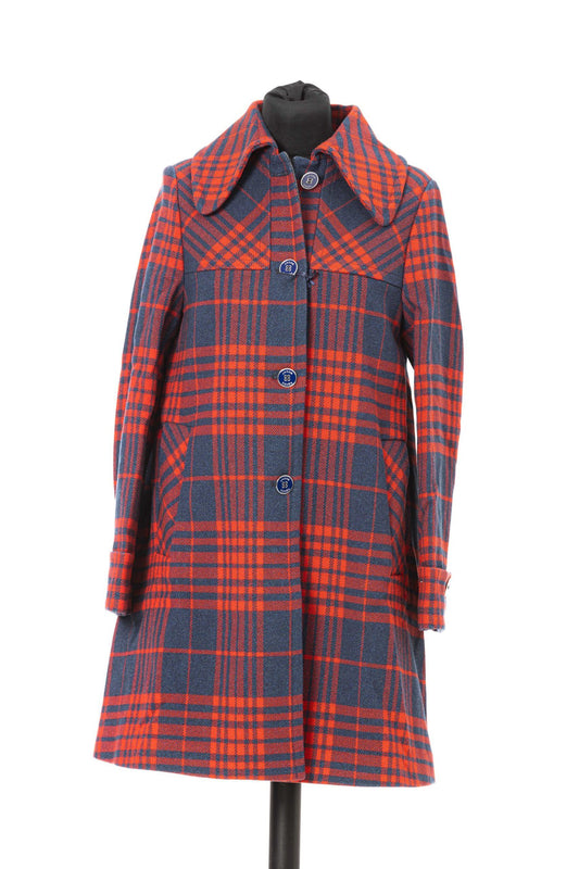 Red Wool Women Coat