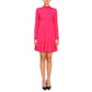 Fuchsia Viscose Women Dress