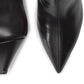 Black Calfskin Women Ankle Boot