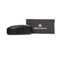 Silver Metallic Fibre Men Sunglass