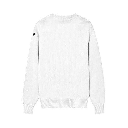 White Wool Women Sweater