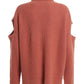 Pink Acrylic Women Sweater