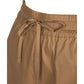 Beige Chic Logo-Embellished Shorts