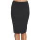 Elegant Black Cotton Sheath Dress