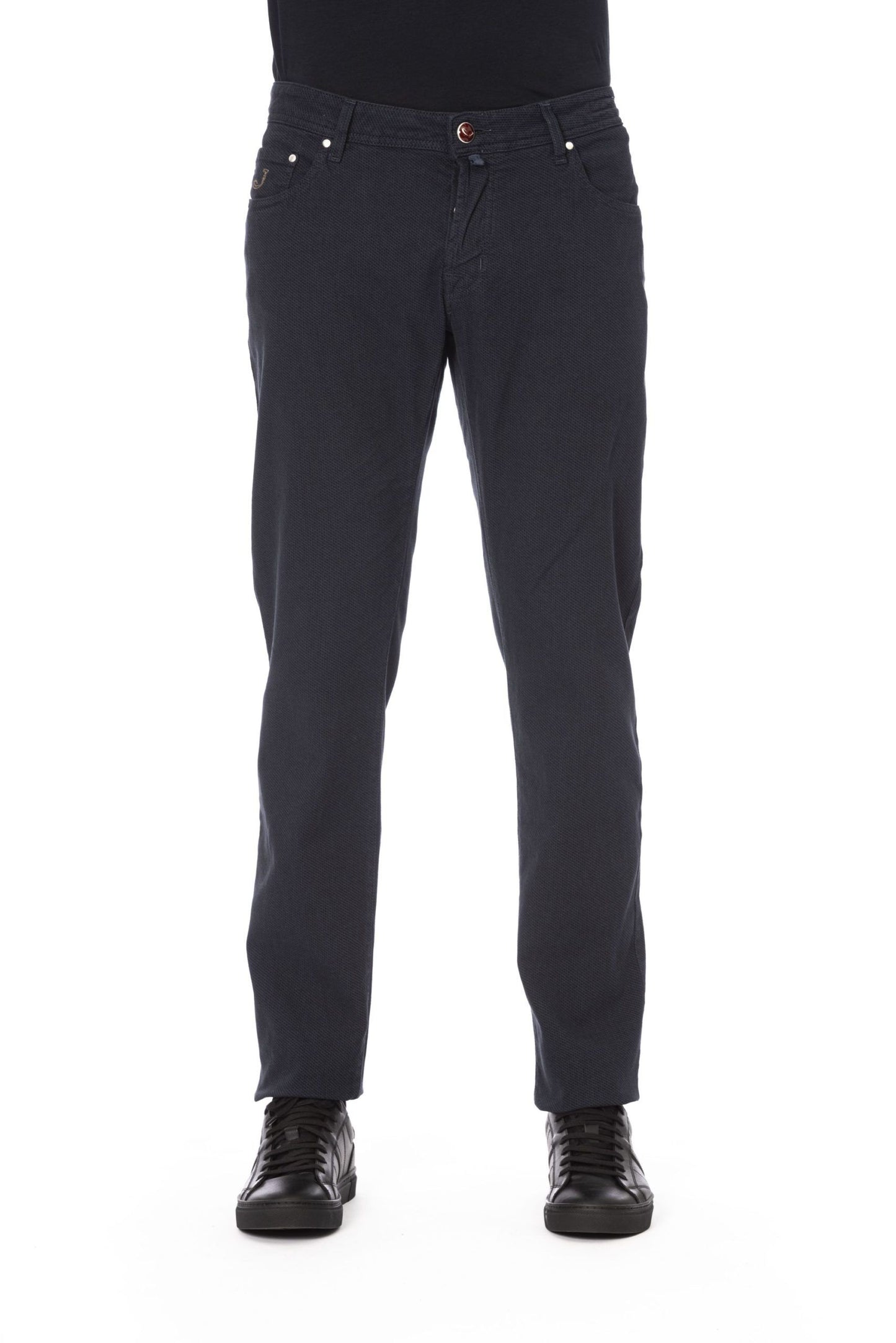 Blue Cotton Men Jeans