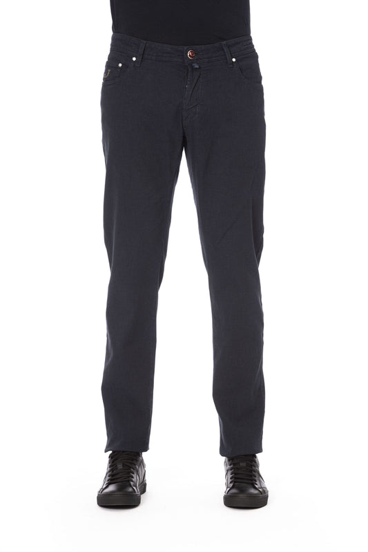 Blue Cotton Men Jeans