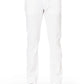 White Cotton Men Jeans