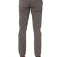 Brown Cotton Men Trouser