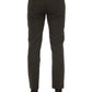 Green Wool Men Jeans