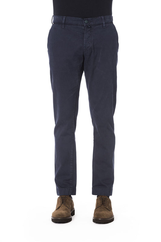 Blue Cotton Men Jeans