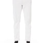 White Cotton Men Jeans