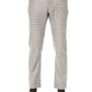 Gray Wool Men Trouser