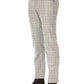 Gray Wool Men Trouser
