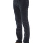 Black Cotton Men Jeans