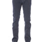 Gray Cotton Men Jean