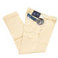 Beige Cotton Men Chino