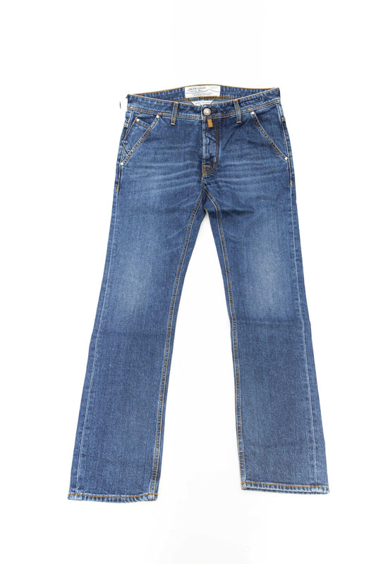 Blue Cotton Men Jeans