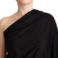 Elegant One-Shoulder Wool Top