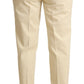 Elegant Mid Waist Tapered Trousers