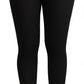Elegant High Waist Cashmere-Silk Tights Pants