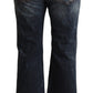 Elegant Wide Leg Sequin Jeans