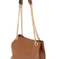 Chic Jet Set Leather Shoulder Bag