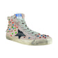 Pink Leather Women Sneaker