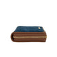 Jet Set Travel Large Indigo Denim Canvas Continental Wrist Wallet