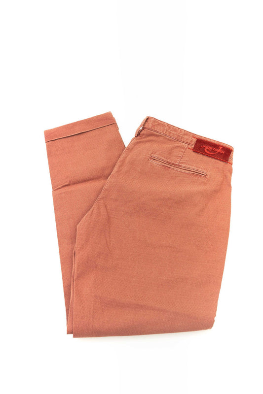 Red Cotton Women Jeans