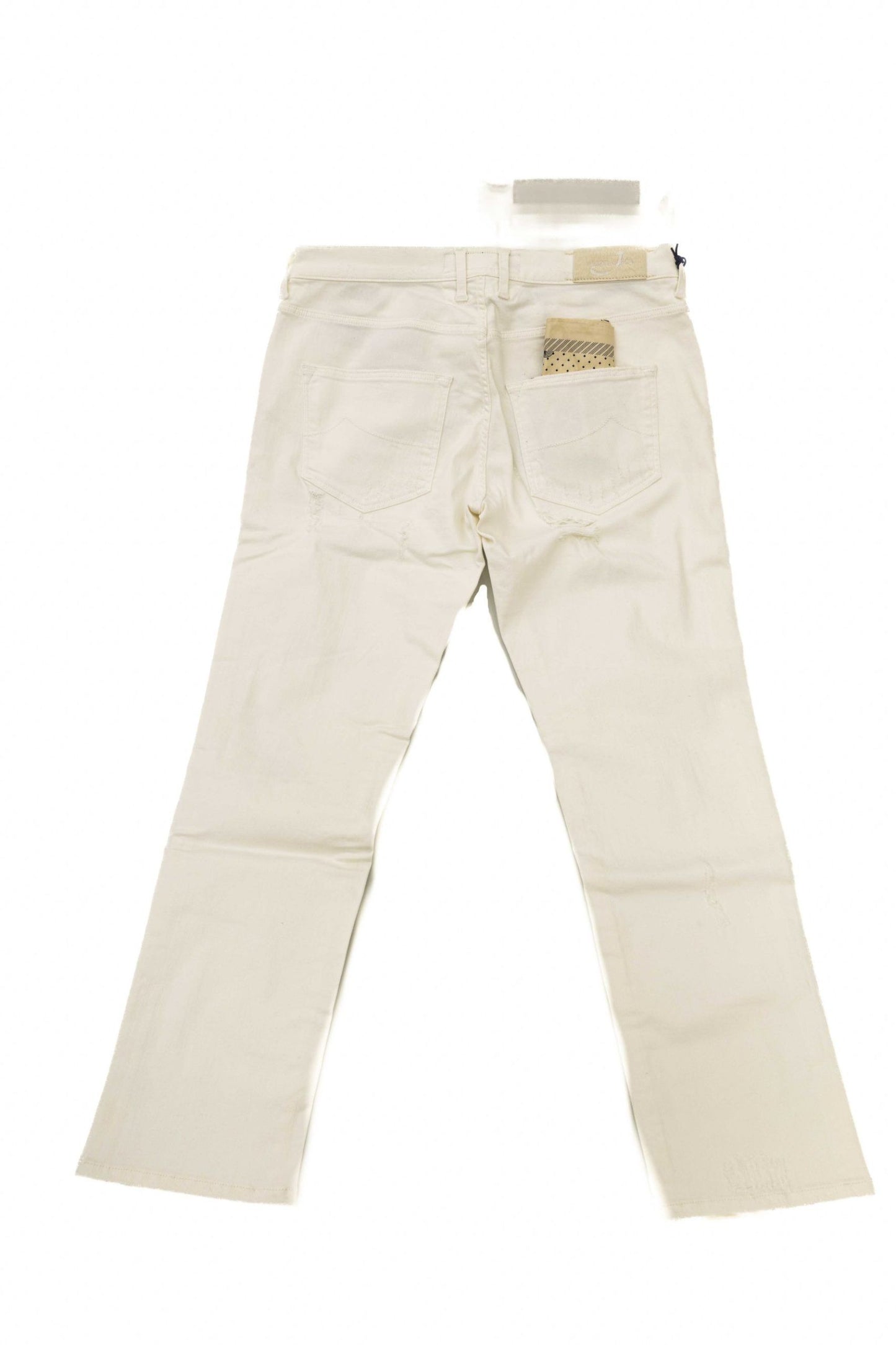 White Cotton Women Jeans