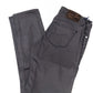 Gray Cotton Women Jeans