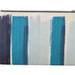 Chic Striped Leather Document Bag