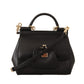 Sicilian Elegance Medium Leather Shoulder Bag