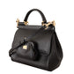 Sicilian Elegance Medium Leather Shoulder Bag
