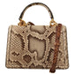 Exotic Python Devotion Shoulder Bag