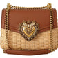 Elegant Beige Devotion Shoulder Bag