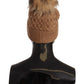 Italian Chic Camel Knit Beanie Hat