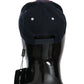 Elegant Navy Blue Men's Baseball Cap