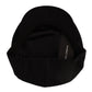 Elegant Black Newsboy Cabbie Cap