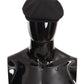 Elegant Black Newsboy Cabbie Cap