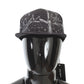 Chic Monkey Print Baseball Cap Dark Grey