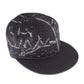 Chic Monkey Print Baseball Cap Dark Grey