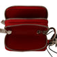 Elegant Striped Leather Coin Purse