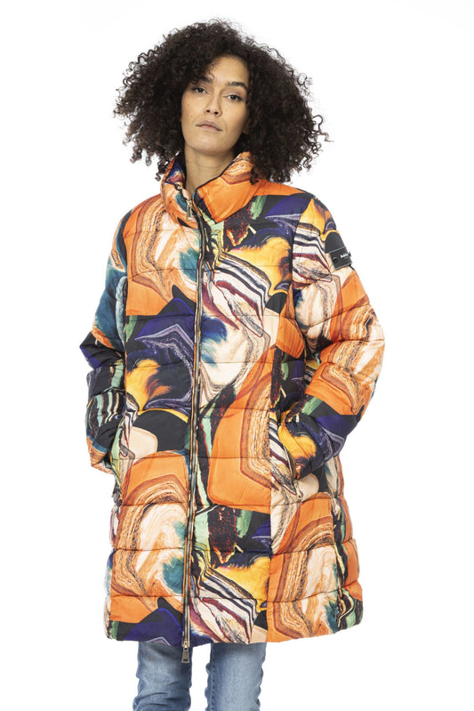 Multicolor Polyester Women Jacket