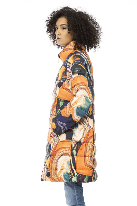 Multicolor Polyester Women Jacket