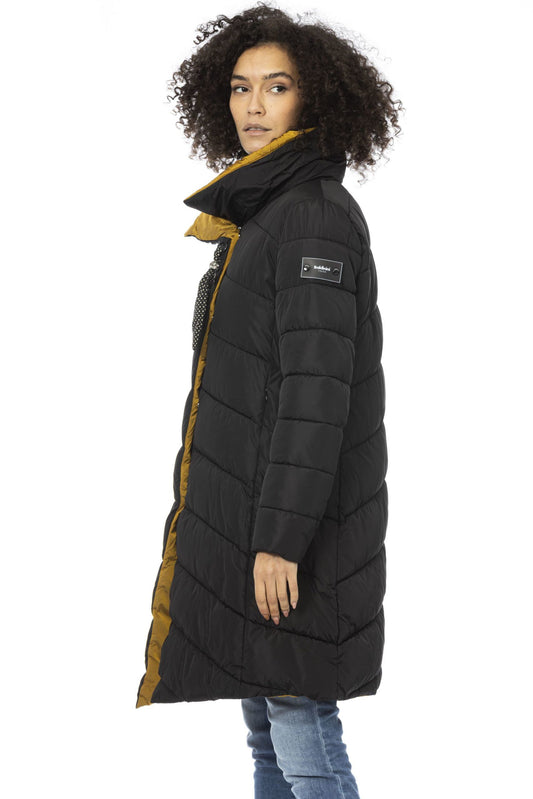 "Black Polyester Women Jacket"